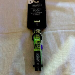 Sassy Woof Beetlejuice Adjustable Dog Collar (S)